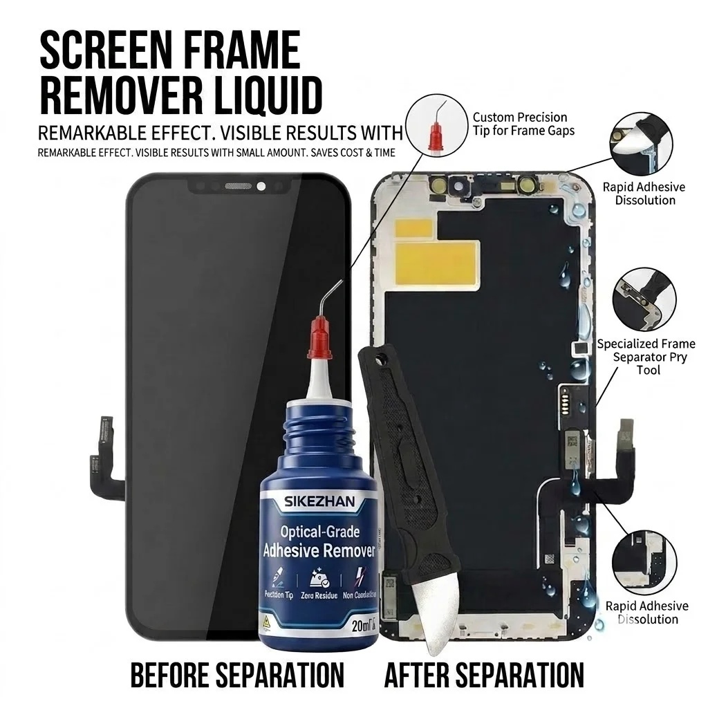 Phone Opening Tool - Kit Limpador e Removedor de Adesivo