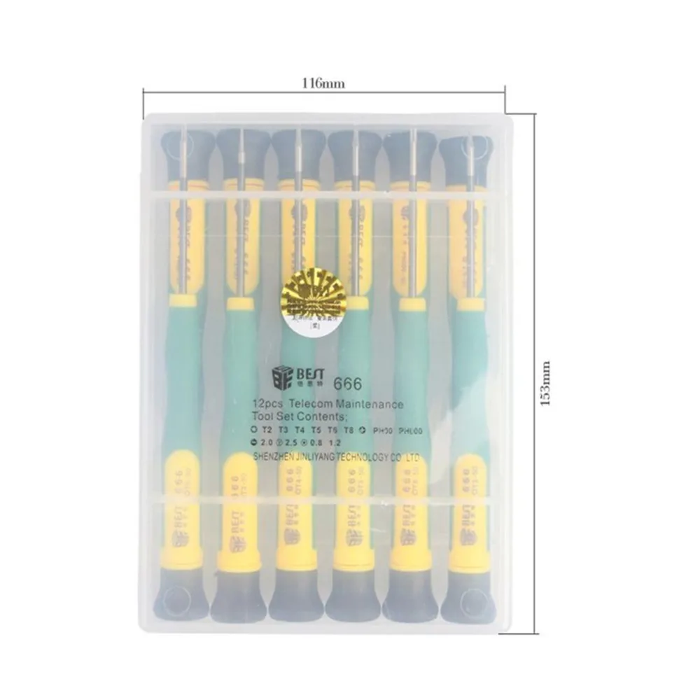 12 Pçs/set Chave De Fenda P2 P - Pentalobe Screwdriver Set avaliação e preço