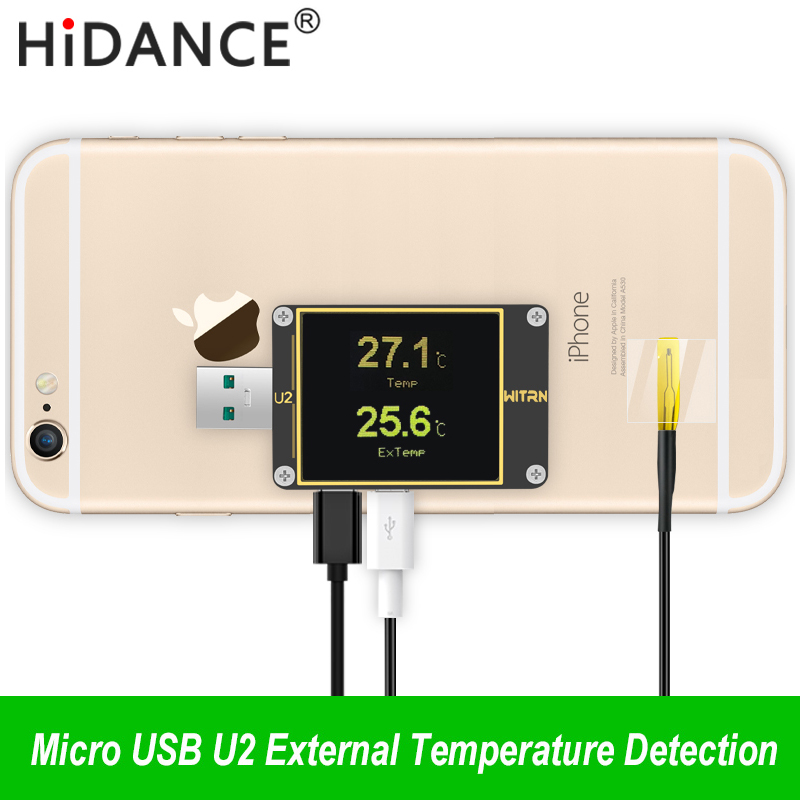 Sensor de Temperatura Externo  - Usb Ammeter Tester avaliação e preço