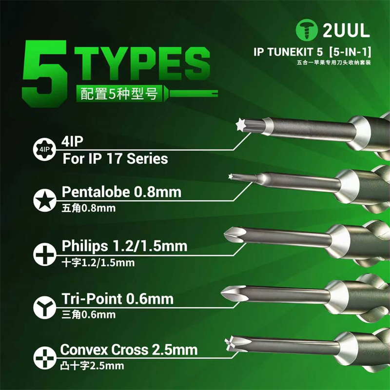 2UUL SD25 IP TUNEKIT 5 Conjunt - Pentalobe Screwdriver Set avaliação e preço