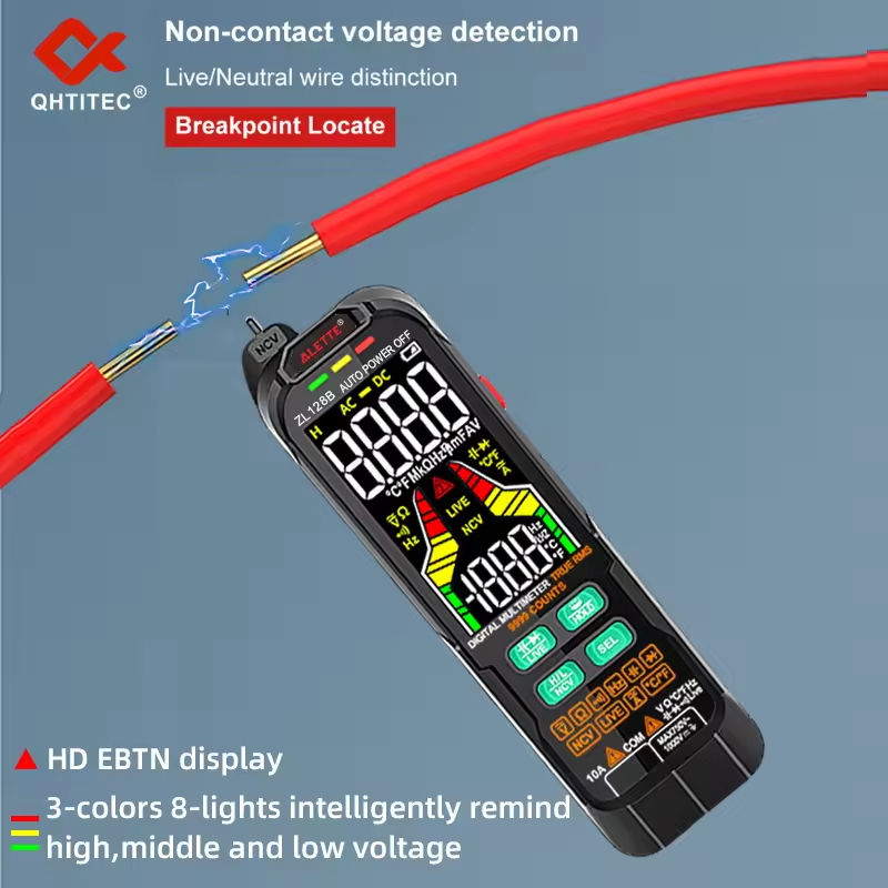 Qhtitec multímetro digital pro - Usb Ammeter Tester avaliação e preço