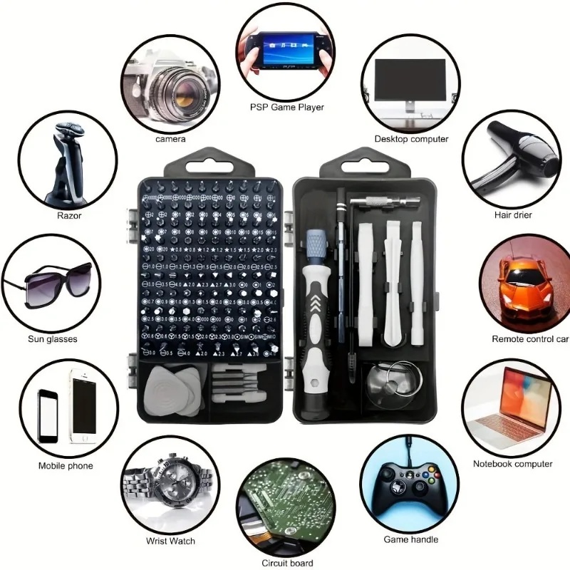 Kit de Chaves de Precisão 115  - Electronic Repair Tutorial avaliação e preço