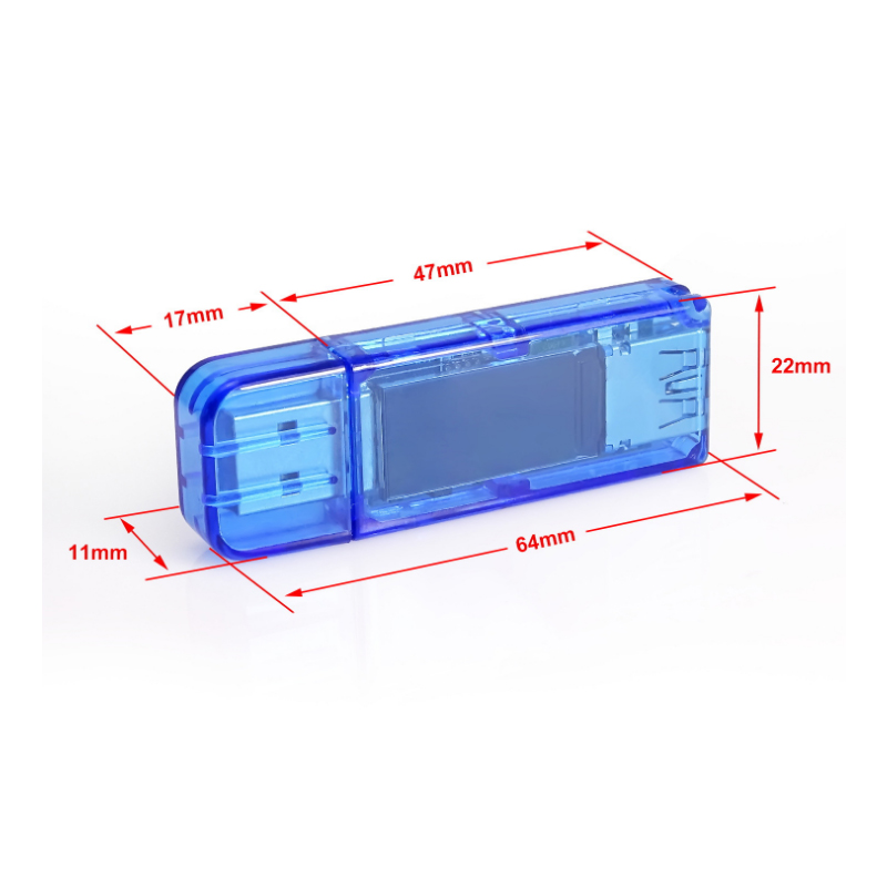 Voltímetro lcd at35 com 5 dígi - Usb Ammeter Tester avaliação e preço