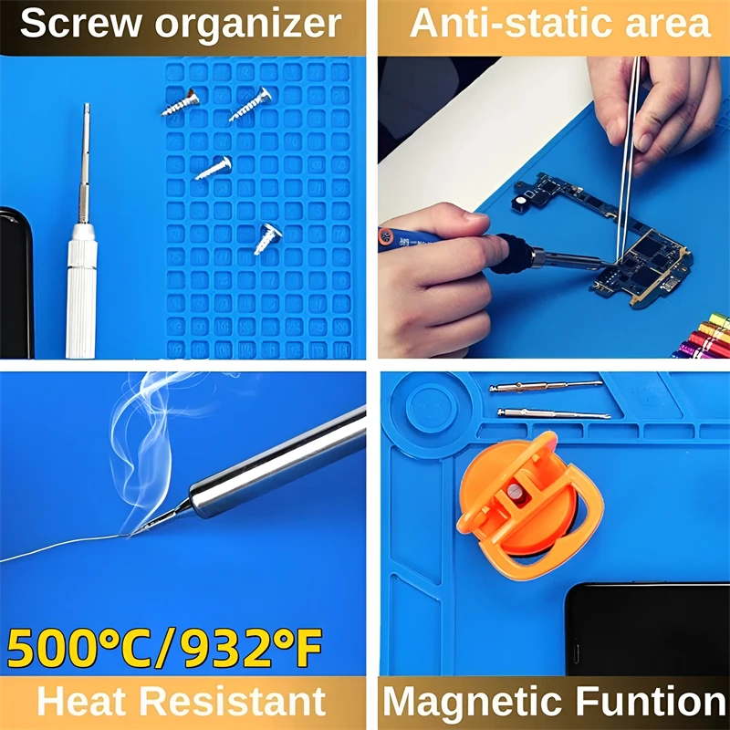 Tapete de solda de silicone es - Electronic Repair Tutorial avaliação e preço