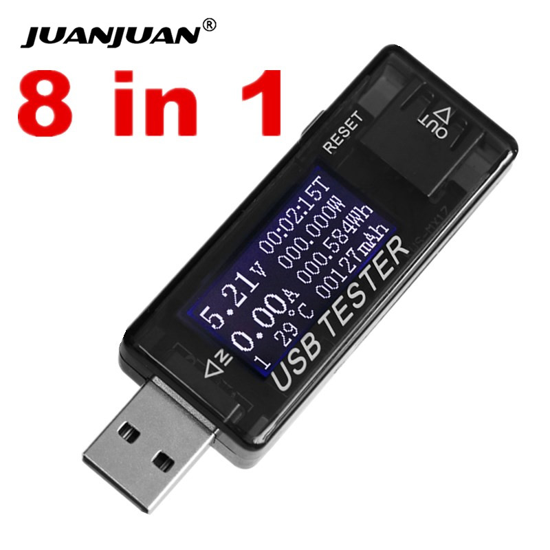 8 in1 qc2.0 3.0 4-30v potência - Usb Ammeter Tester avaliação e preço