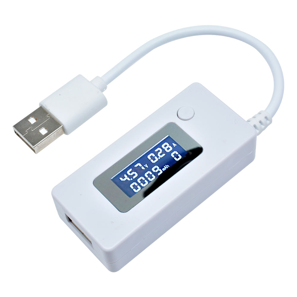 Lcd micro usb carregador capac - Usb Ammeter Tester avaliação e preço