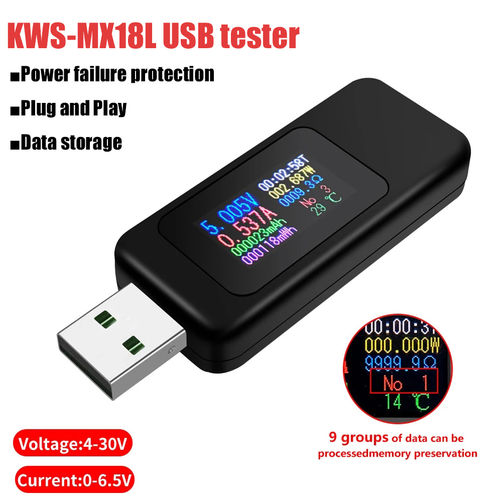 10 em 1 testador usb dc voltím - Usb Ammeter Tester avaliação e preço