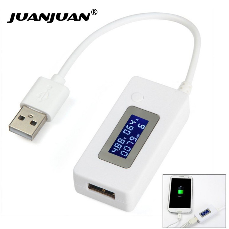 Tela lcd mini telefone criativ - Usb Ammeter Tester avaliação e preço